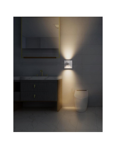 Luz Nocturna LED Enchufable GEPLAD 6-Pack 2700K Blanco Cálido