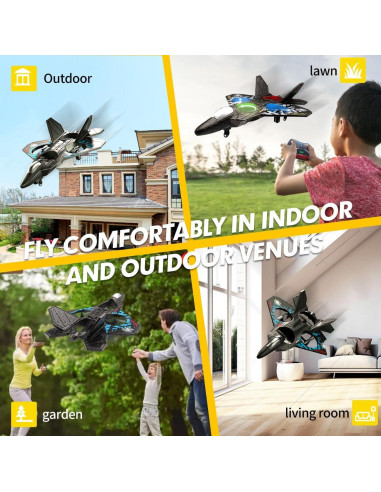 Dron RC RoofWorld L0712 2.4GHz 6 ejes fácil de volar