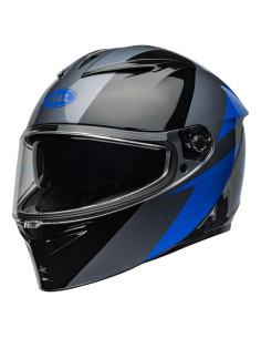 Casco Bell Lithium MIPS Grande Aerodinámico Gris/Azul