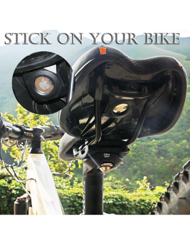 Funda Impermeable para AirTag GUANZHI con Adhesivo 3M