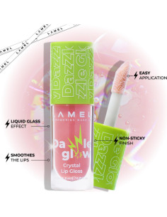 Brillo Labial LAMEL Dazzle Glow 35.8 ml - Color 402 Alma Gemela 2