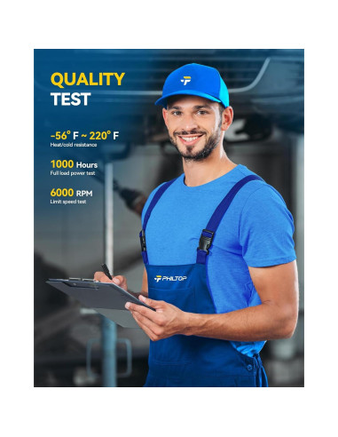 Alternador PHILTOP 150Amp 12V Compatible Chevy Colorado 2015-2016