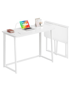 Escritorio Plegable 4NM DD002-XZ Blanco 100.3x45 cm