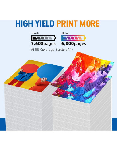 Botellas de Recarga de Tinta Compatible Skydo 502 - Paquete de 5