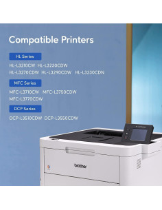 Cartucho de Tóner TN 227 Compatible Brother MFC-L3770CDW 2