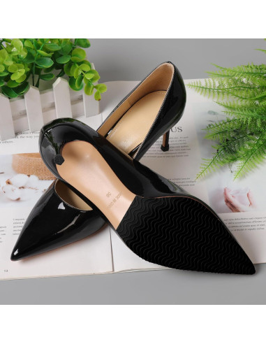 Protector de Suela Antideslizante Ashoesert - 2 Pares Negro