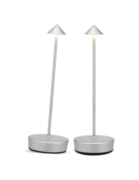 Lámpara de Mesa Inalámbrica XMINKDZA 2 Paquetes USB-A 7000mAh