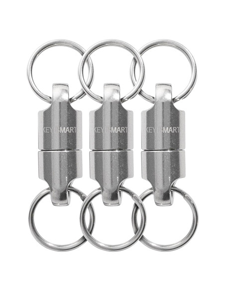 Soporte Magnético para Llaves KeySmart MagConnect - Titanio