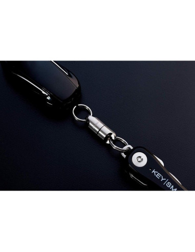 Soporte Magnético para Llaves KeySmart MagConnect - Titanio