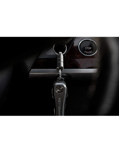 Soporte Magnético para Llaves KeySmart MagConnect - Titanio