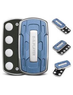 Juguete Antiestrés D.G.PLAYER Azul - Deslizador Sensorial Metal
