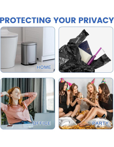 Bolsas de Desecho Personal JoseHana 400 Unidades 18x29 cm