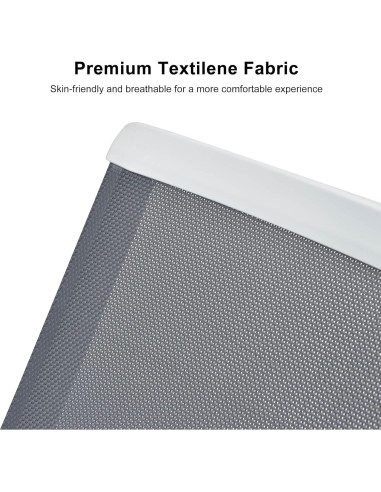 Silla Tumbona Aluminio PURPLE LEAF W01-LG Gris Claro Apilable