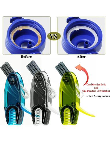 Cepillo de Limpieza Multifuncional 4 en 1 CraftinAround