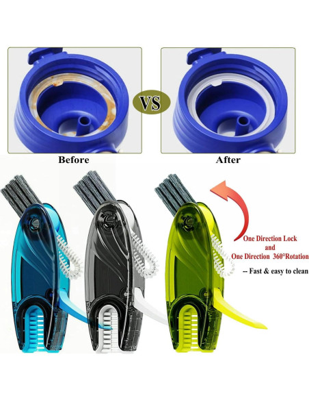 Cepillo de Limpieza Multifuncional 4 en 1 CraftinAround