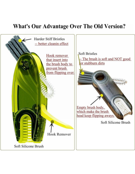 Cepillo de Limpieza Multifuncional 4 en 1 CraftinAround