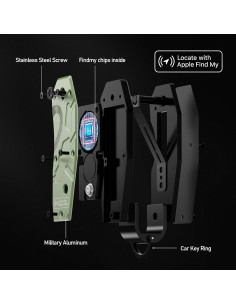 Llave de Aire Organizador de Llaves con Apple Find My - Verde 2