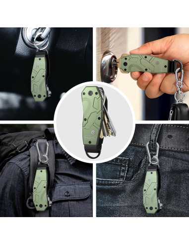 Llave de Aire Organizador de Llaves con Apple Find My - Verde