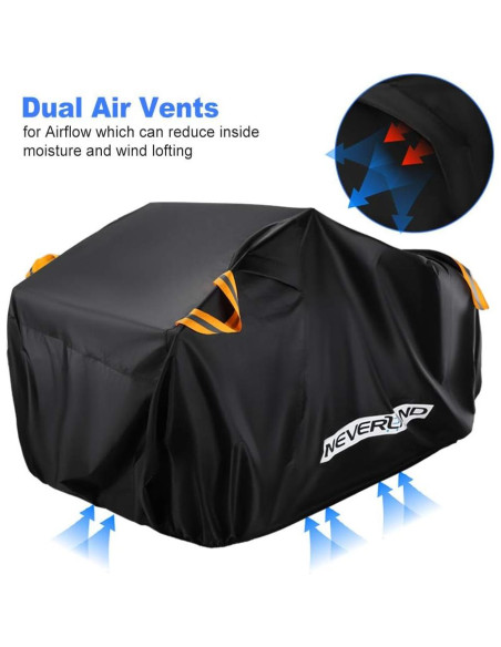 Funda ATV NEVERLAND XL Impermeable 210x120x115 cm