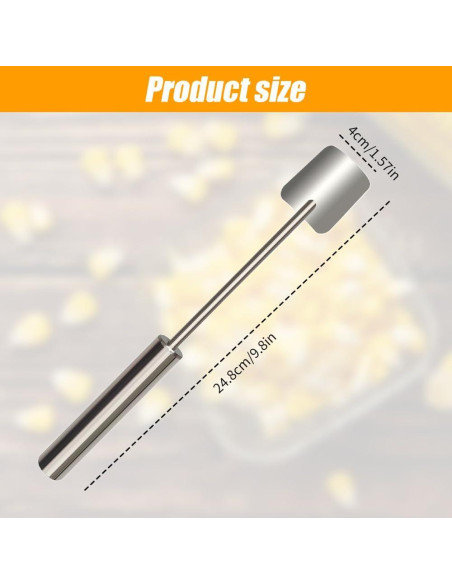 Pelador de Maíz Mucpad 3PC Acero Inoxidable Gadget de Cocina