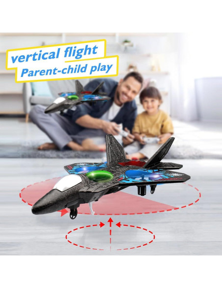 Dron RC RoofWorld Jet Fighter Acrobático 0.84 kg Gris