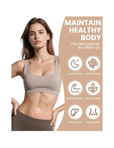 54 Parches de Aceite de Ricino GREBIKE Autoadhesivos 7x7cm 2