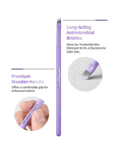 Pincel para Eyeliner EIGSHOW PRO Punta Fina 15.24 cm Vegano 2