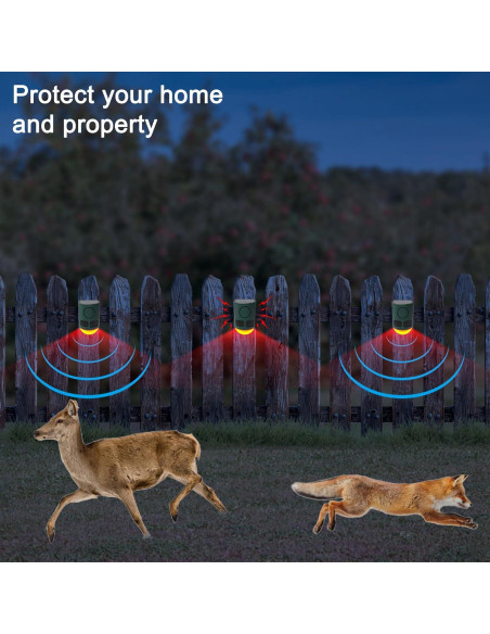 Alarma Solar de Movimiento QXMH 110dB para Exteriores