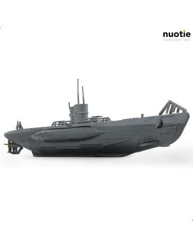 Modelo de Submarino U-47 NUOTIE 1/350 Metal Diecast Militar