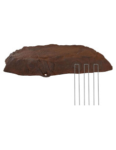 Cubierta de Roca Falsa Sunnydaze 30.75"x20"x3.5" Marrón