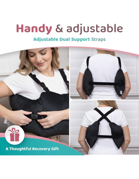 Almohada de Recuperación Post-Mastectomía Zomaple - Soporte Suave