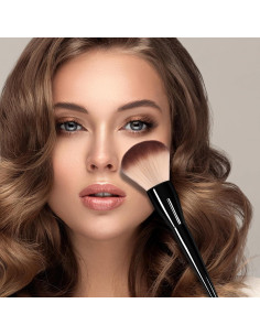 Brocha Grande de Maquillaje Banidy - Polvo, Rubor y Base 2