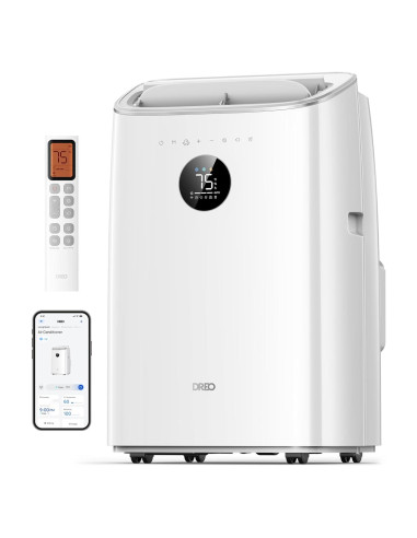 Aire Acondicionado Portátil Dreo 8000 BTU Inteligente Blanco