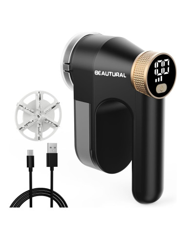 Quitapelusas eléctrico BEAUTURAL 1-MR02NA14 portátil 6 cuchillas