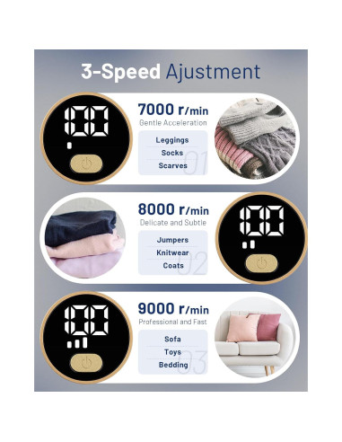 Quitapelusas eléctrico BEAUTURAL 1-MR02NA14 portátil 6 cuchillas