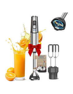 Batidora de Inmersión Anybear JHB528 1100W Acero Inoxidable