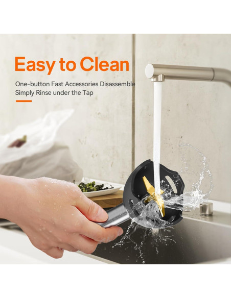 Batidora de Inmersión Anybear JHB528 1100W Acero Inoxidable