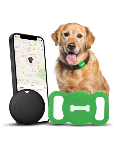 Rastreador de Mascotas Veeind HB16 para iOS - Collar Verde