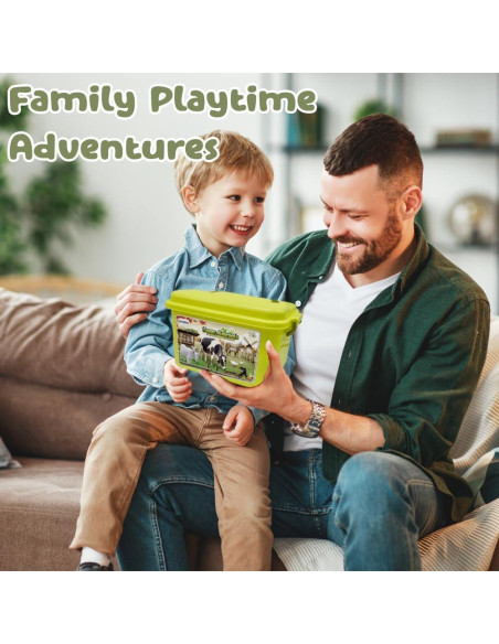 Juguete de Granja BOLZRA con 2 Tractores y Sonido