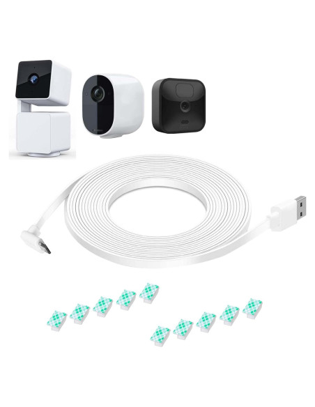 Cable de Alimentación 3m DIANMU para Wyze Cam Pan V3 y Arlo