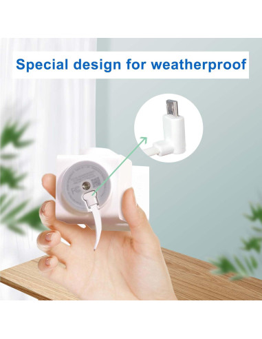 Cable de Alimentación 3m DIANMU para Wyze Cam Pan V3 y Arlo