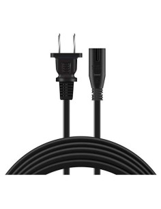 Cable de Alimentación AC 1.8m 2 Patas Tipo 8 para Sony PS2 PS3