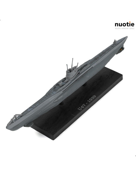 Modelo de Submarino U-47 NUOTIE 1/350 Metal Diecast Militar