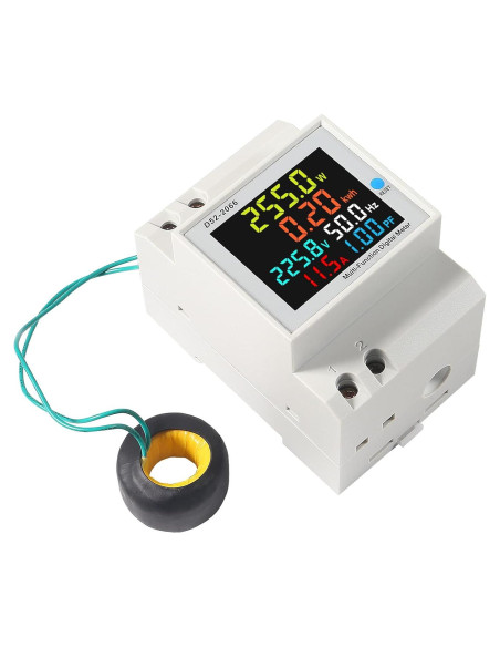 Medidor de energía AC DORHEA 40-300V 100A multímetro LCD