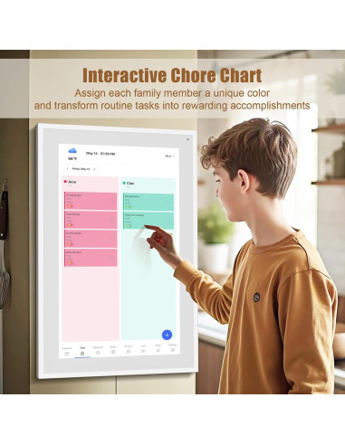 Calendario Digital Inteligente LiviNGPAi 21.5" Pantalla Táctil HD