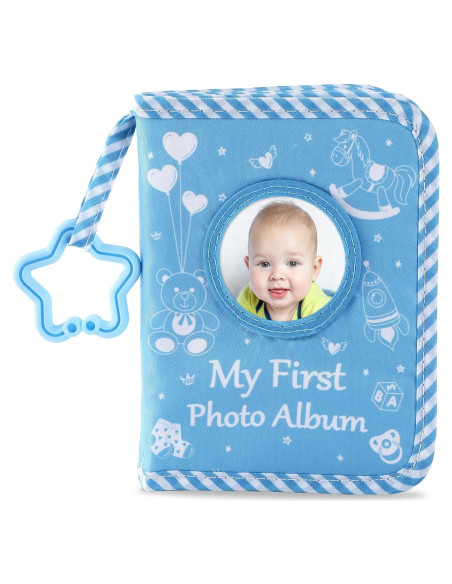 Álbum de Fotos Familiar ZOIIWA Niño Azul 18x14 cm Baby Shower