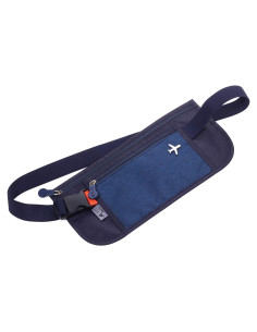 Bolsa de Cinturón Troika Original Unisex Azul 28cm