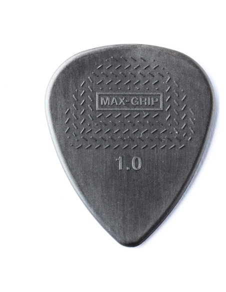 Picos de guitarra Dunlop Max Grip Nylon 1.0mm - 12 unidades