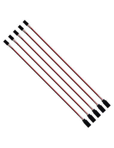 Cable de extensión de servo 3 pines Nvwadayu 30 cm 5 piezas