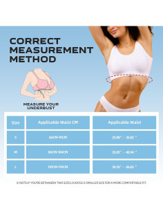 Corrector de Postura AOFIT Ajustable Unisex Negro Talla S 2